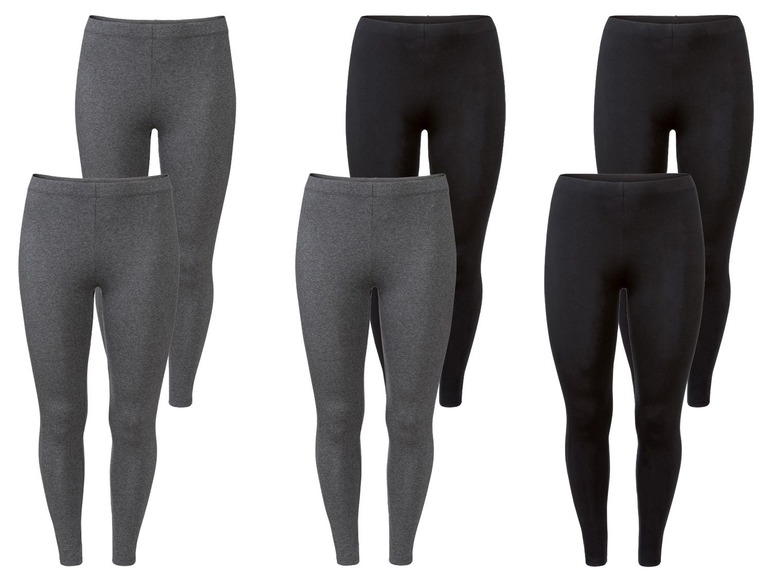 Legging dames, 2 stuks