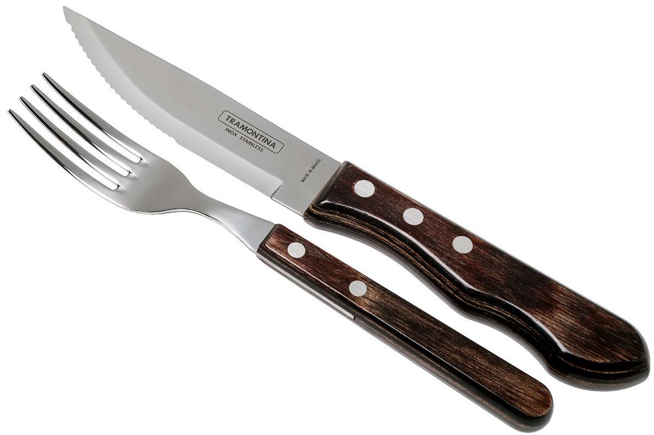Tramontina Churrasco Jumbo 12-delige steakbestekset, 29899-239