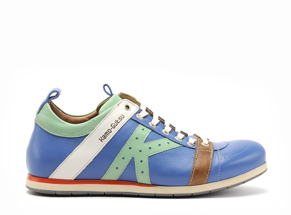 Kamogutsu basses homme tifo 042 bleu