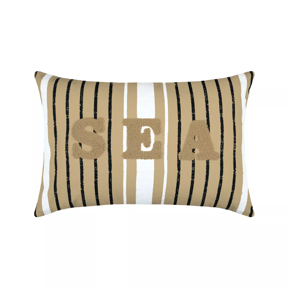 Coussin rectangulaire coton (40 x 60 cm) Maritime Beige