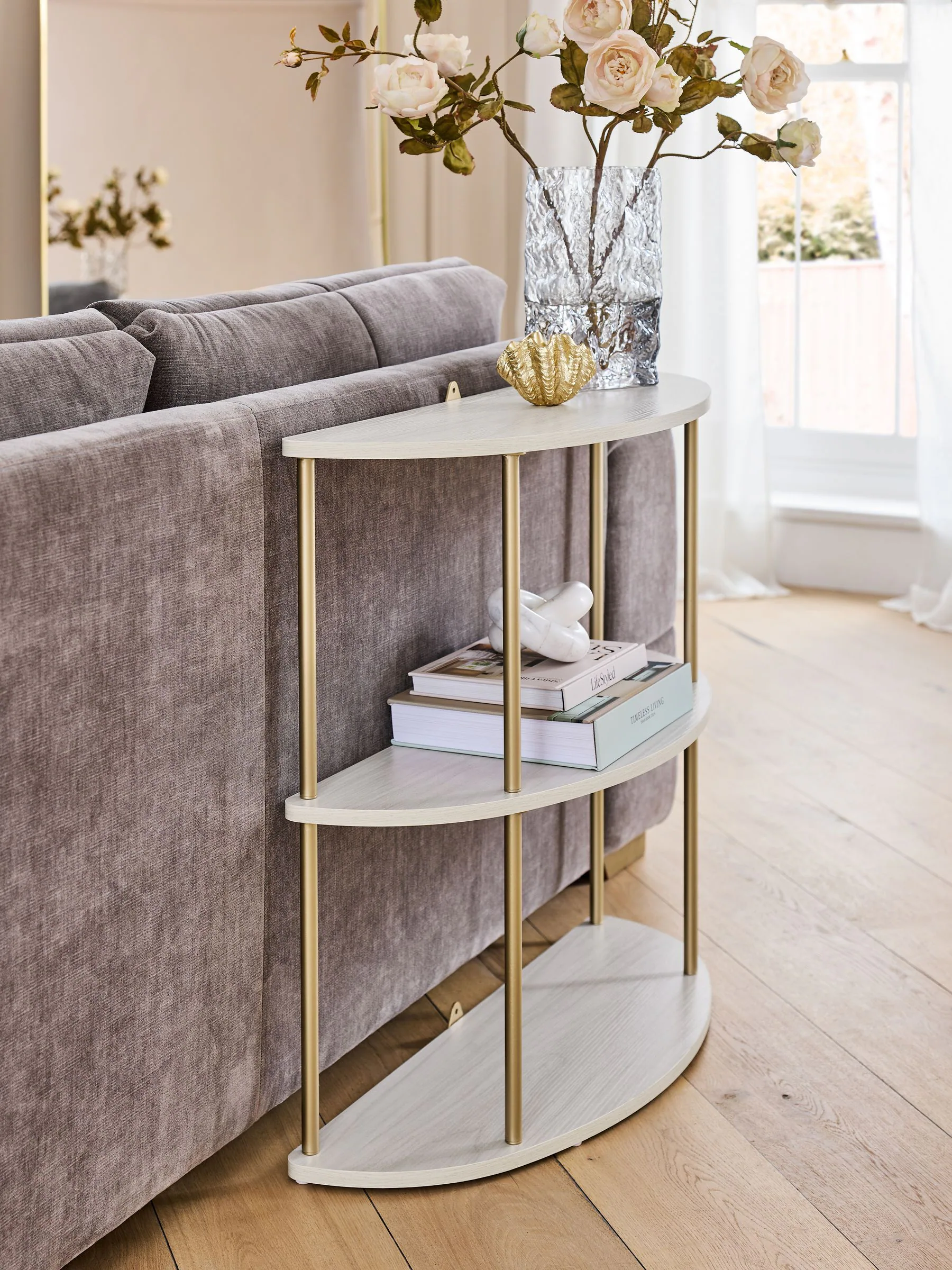 Mia 3 Tier Wall Shelf