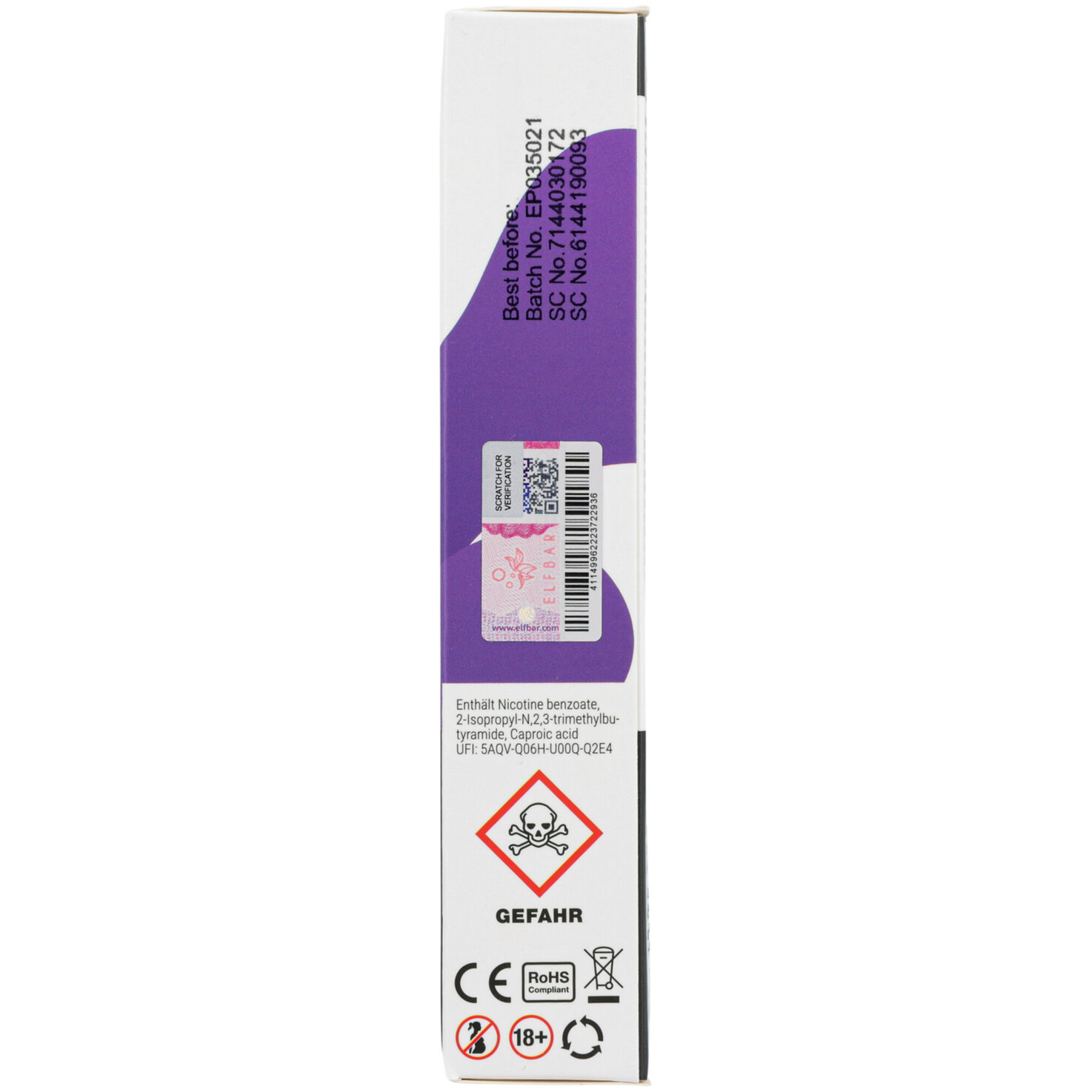 Elfbar 600 Blueberry