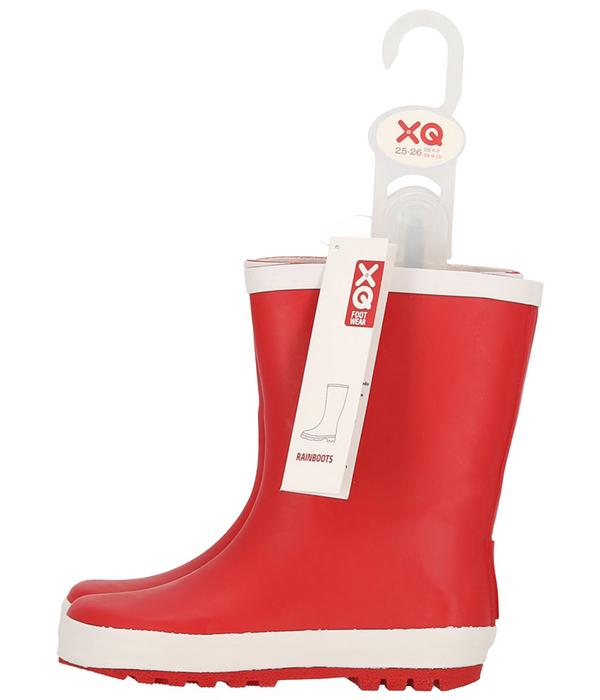 XQ Footwear Gummistiefel Kinder, rot