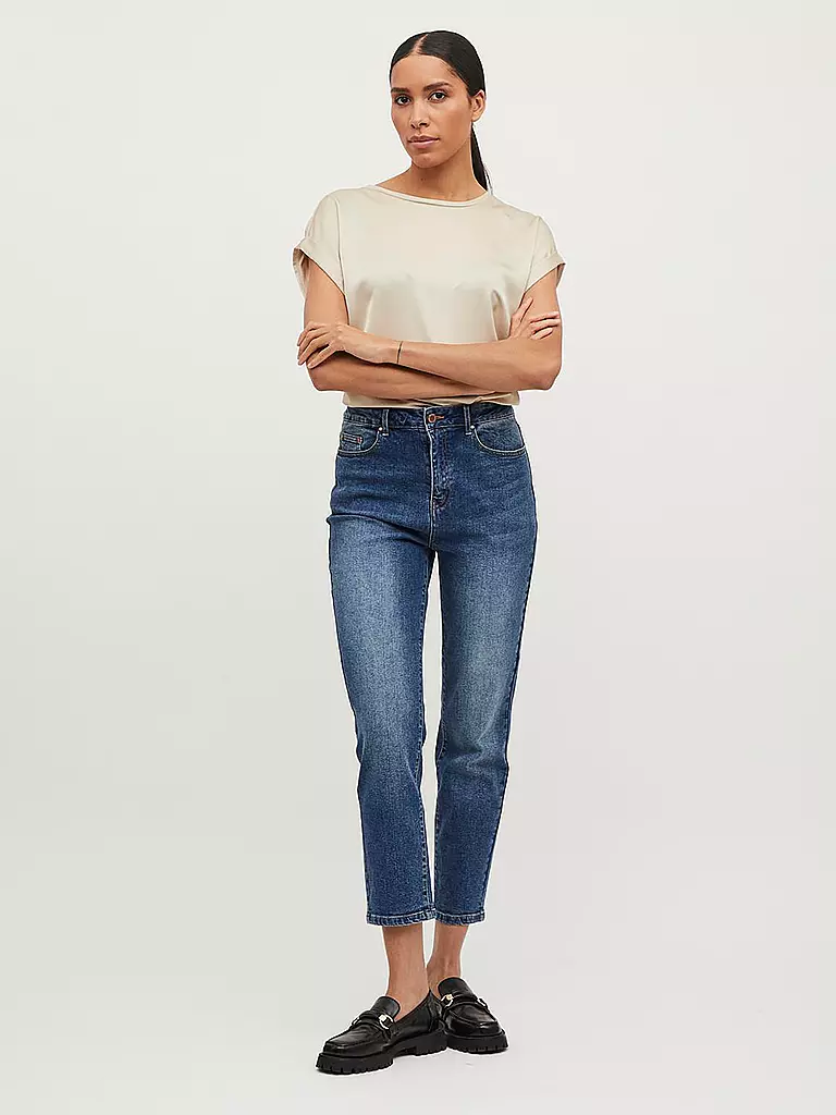 VILA Blusenshirt VIELLETTE  creme