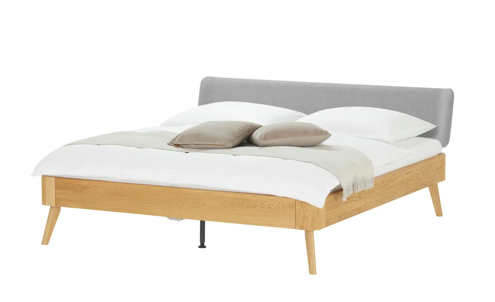 Massivholzbettgestell Oak Bianco