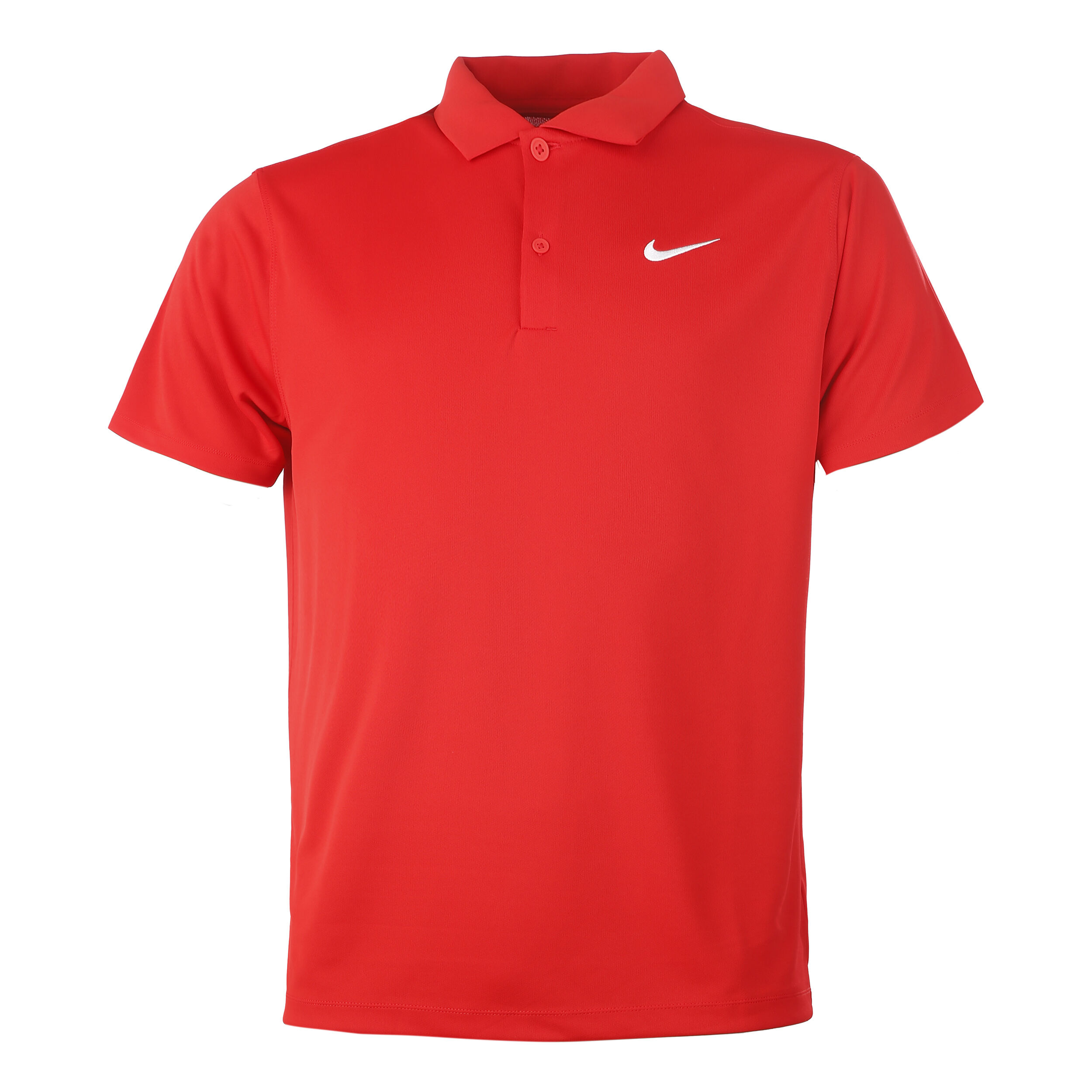 Nike Dri-Fit Solid Polo Hommes - Rouge