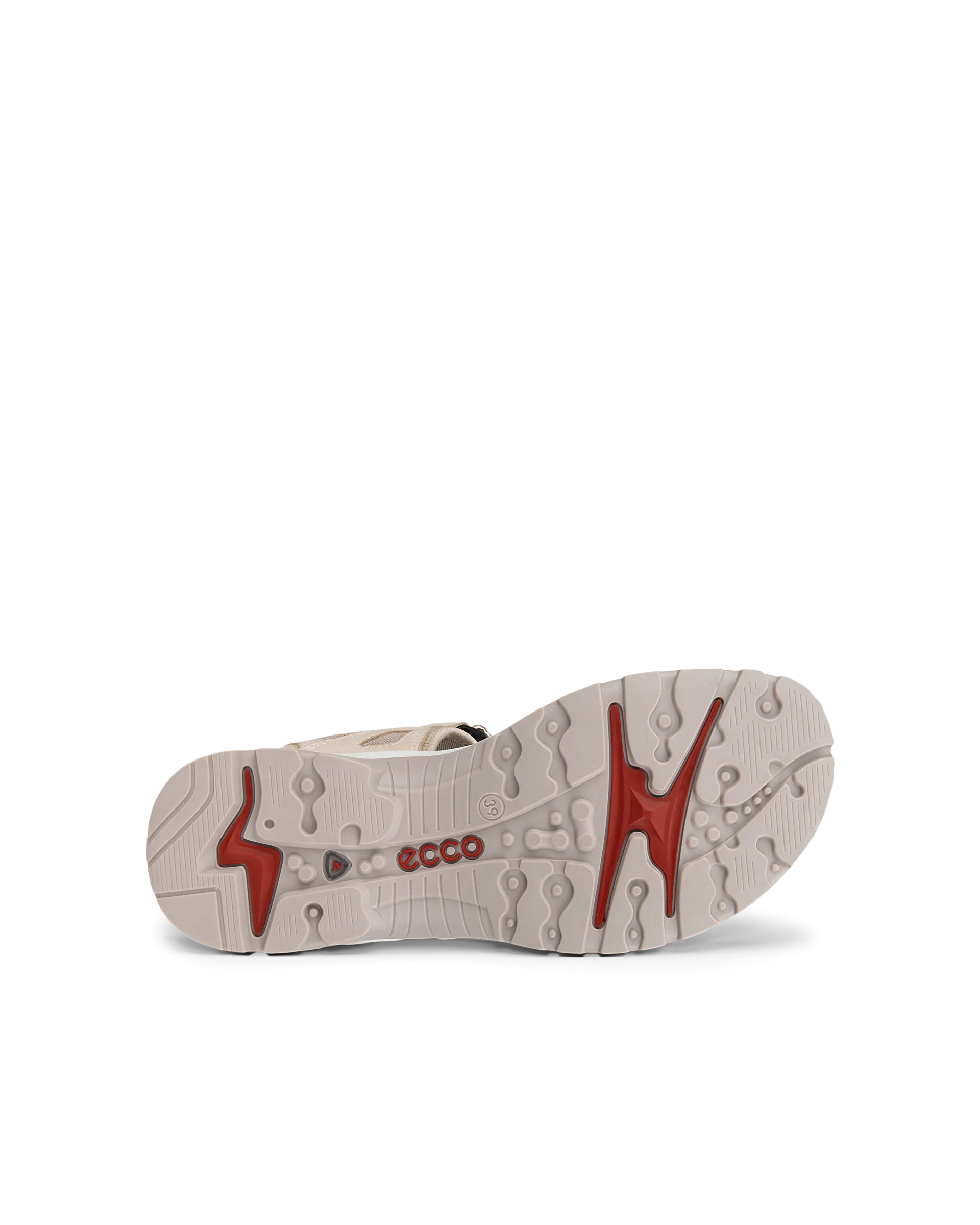 ECCO OFFROAD Damen Trekkingsandale aus Nubukleder Beige