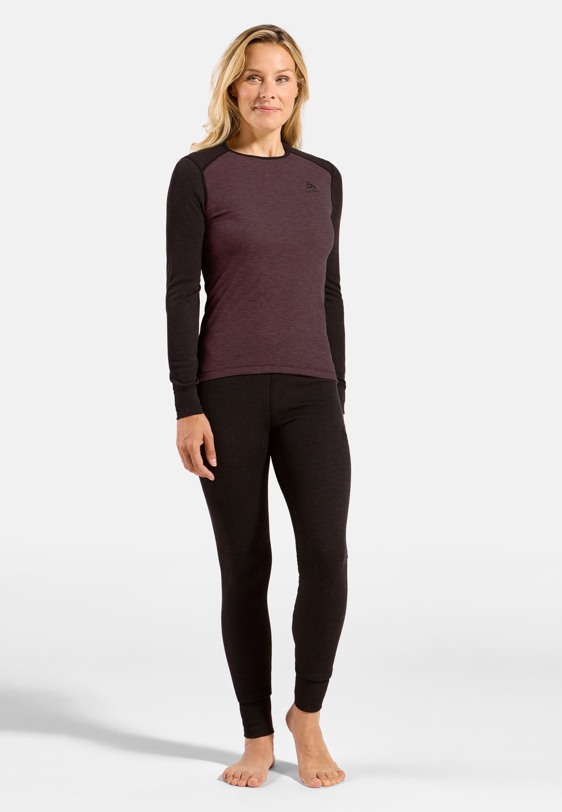 Active Warm Base layer Set in black - fudge