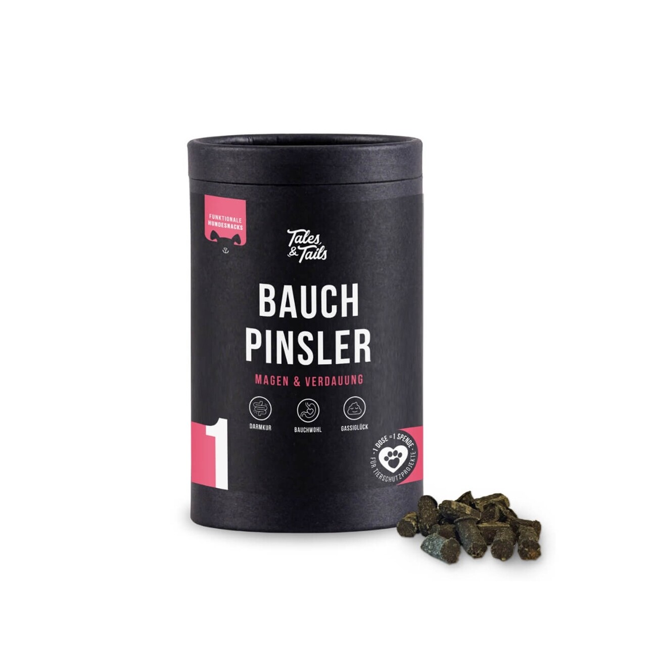 Tales & Tails Funktionaler Snack Bauchpinsler 325g