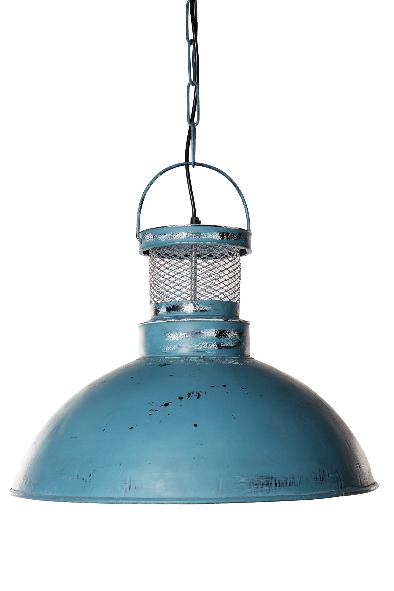 Leuchte 'Seablue', blau, Ø 52 cm, H 40 cm von fischer's lagerhaus