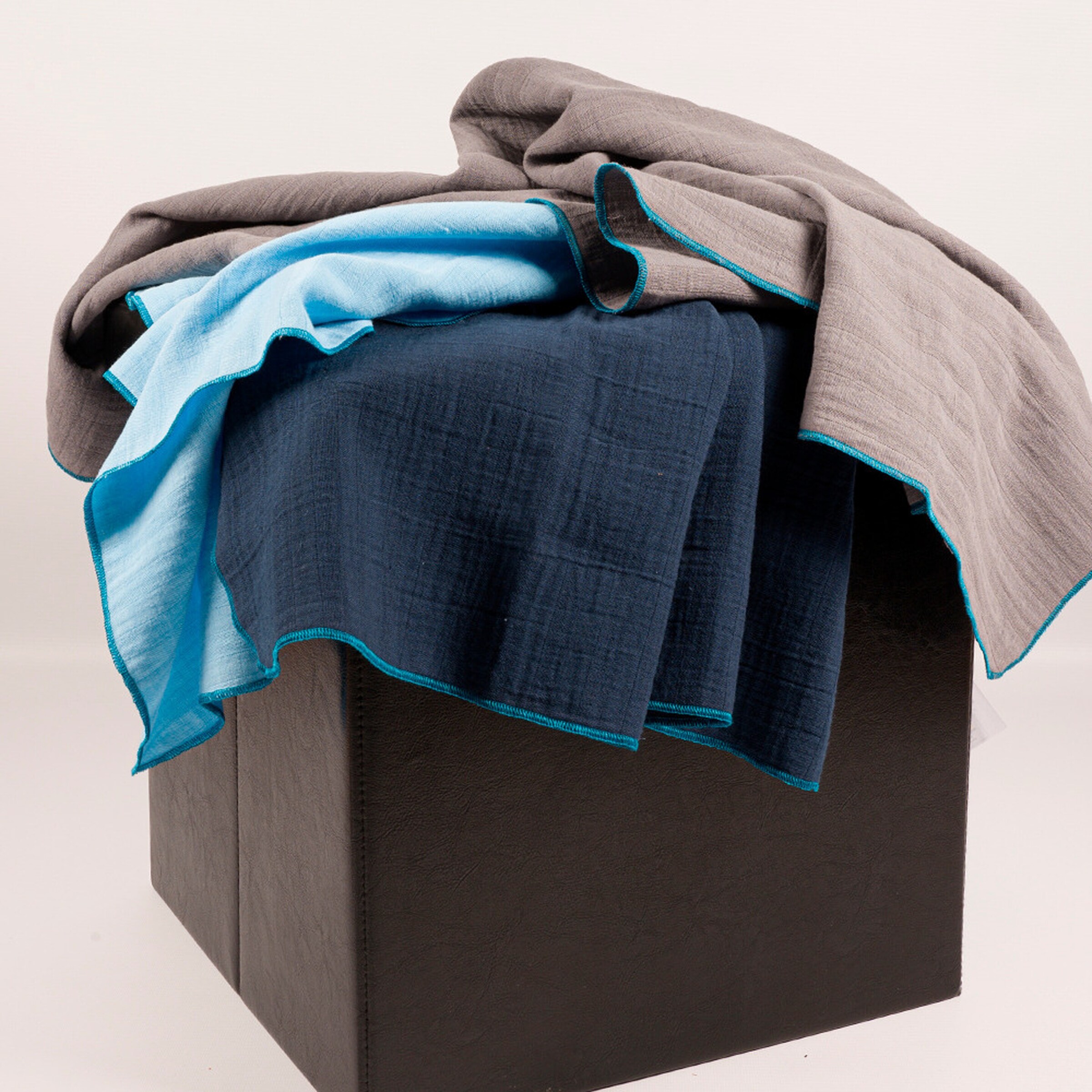 schlummersack Tücher Blau / Grau / Navy