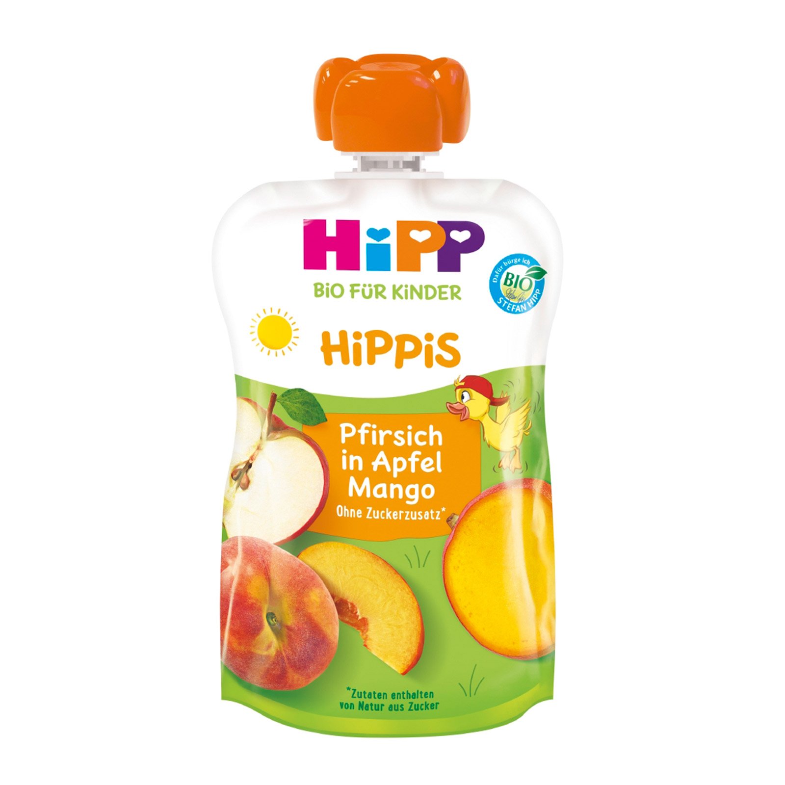 Hipp Hippis Pfirsich Apfel Mango