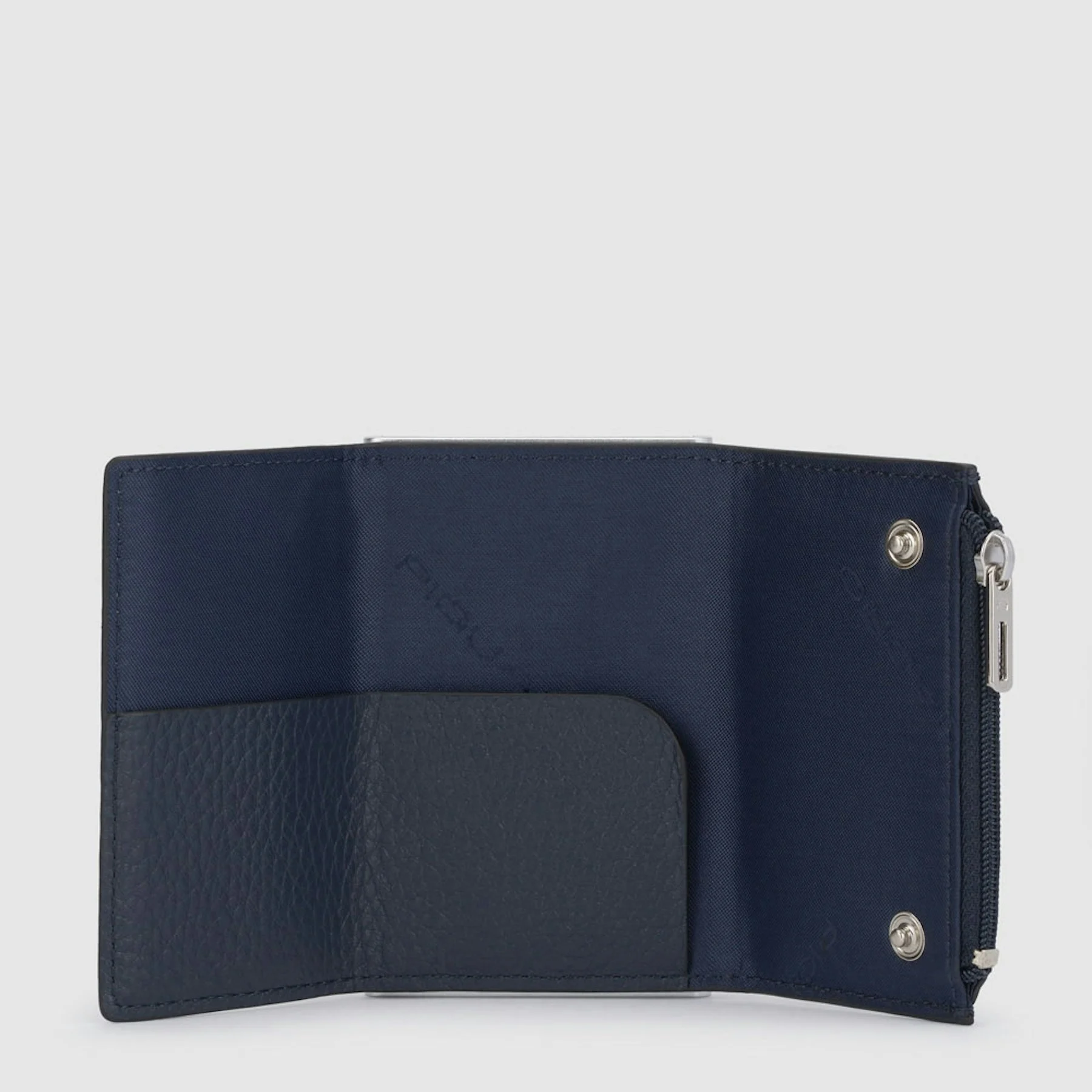 Portefeuille avec système coulissant | Bleu