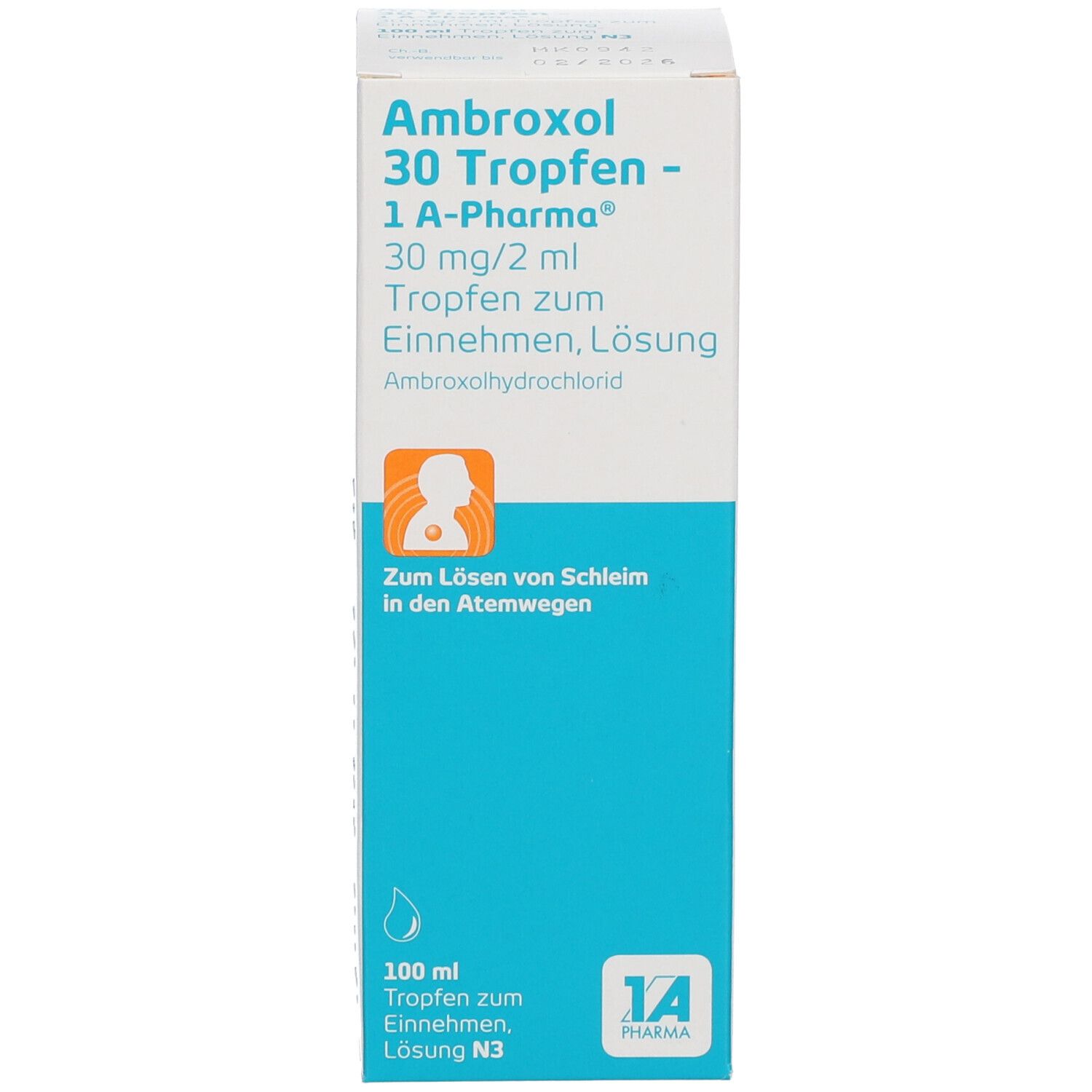 Ambroxol 30 Tropfen - 1A Pharma
