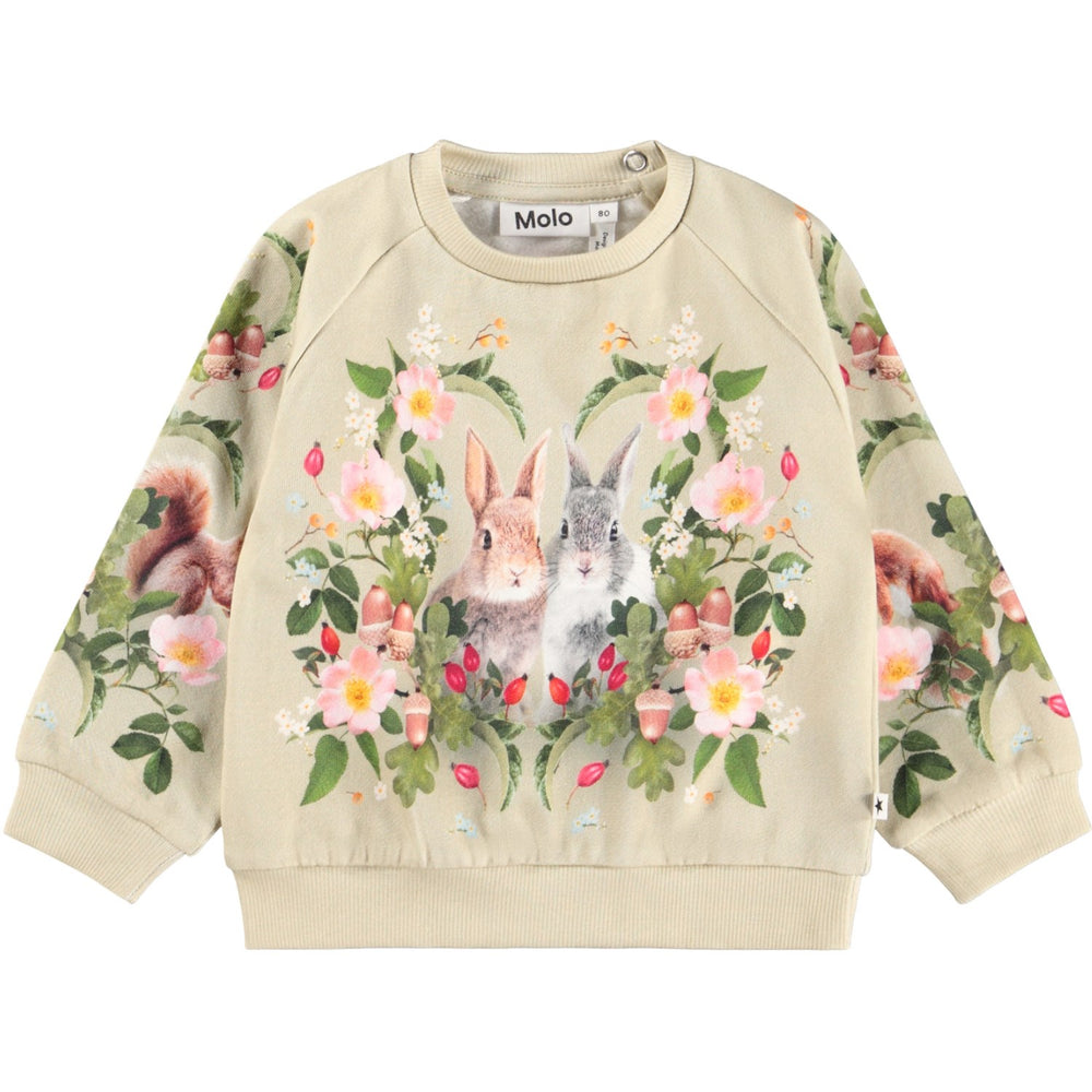 Køb Molo Forest Bunny Disc Sweatshirt