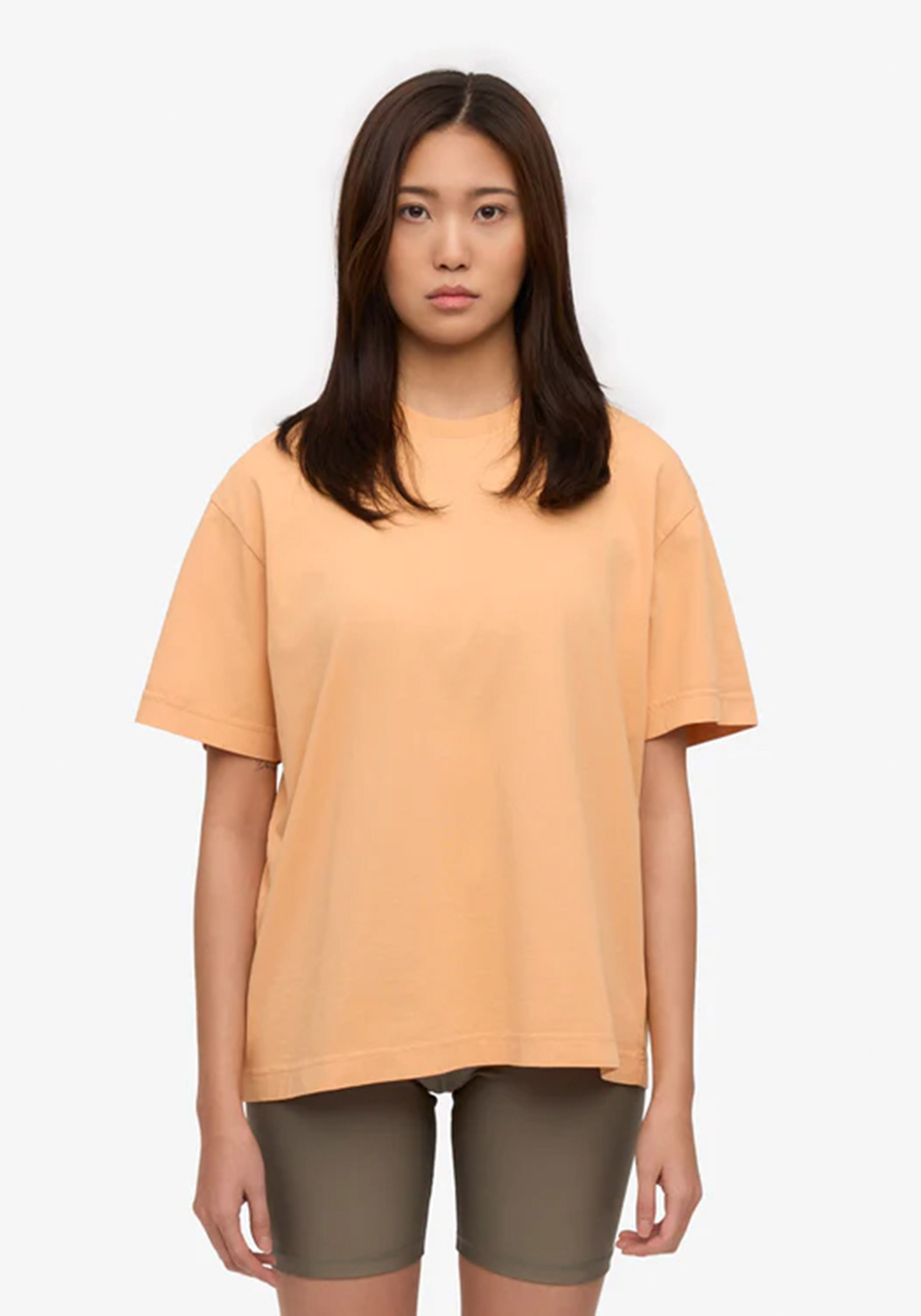Colorful Standard Oversized T-Shirt Sandstone Orange