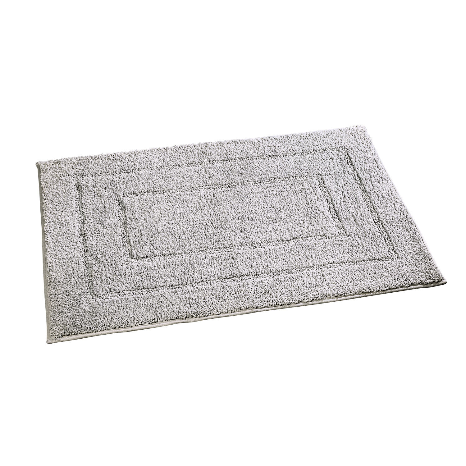 Badteppich mit quadratischem Muster