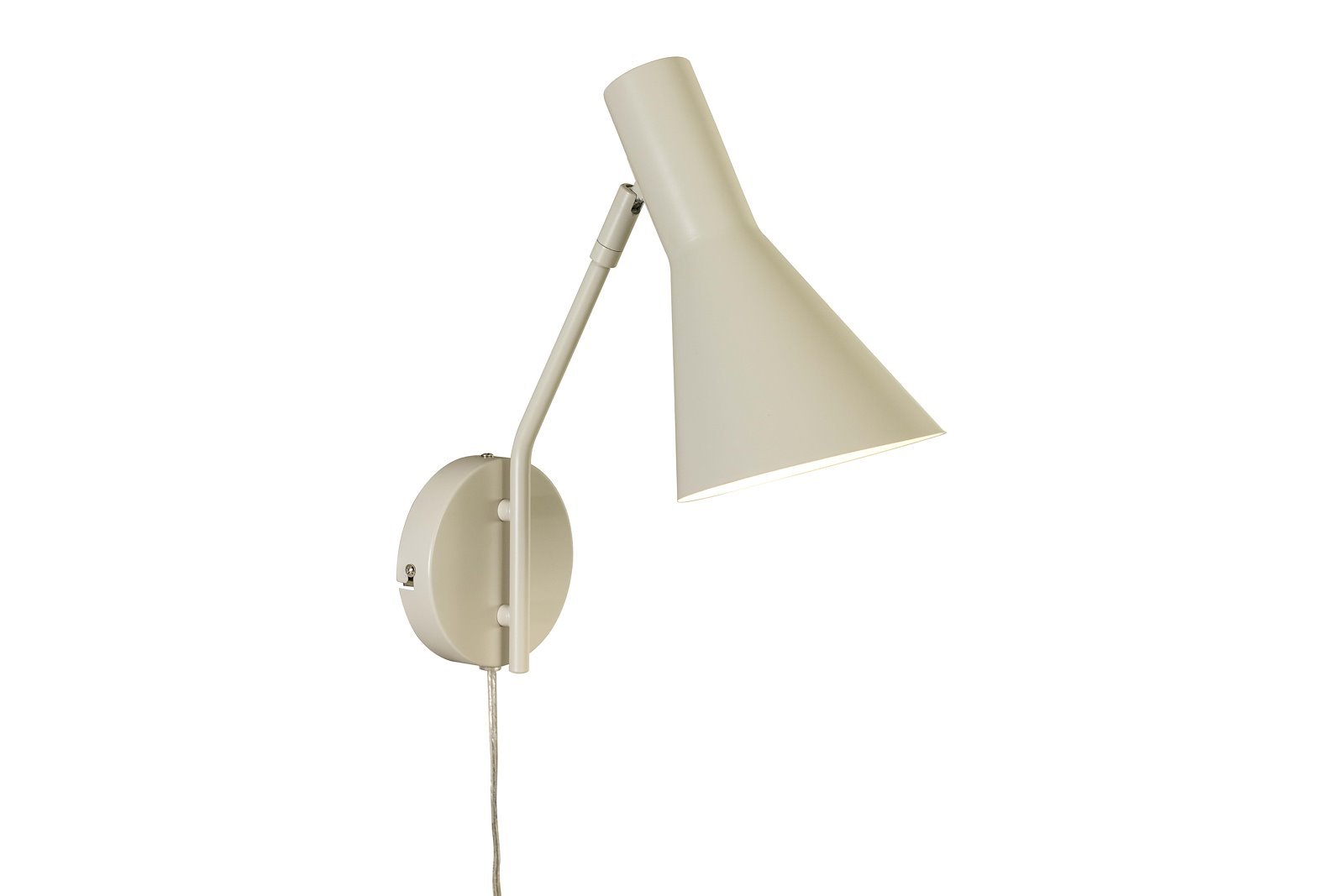 Ceres vegglampe Beige med ledning og bryter E27 max 40W