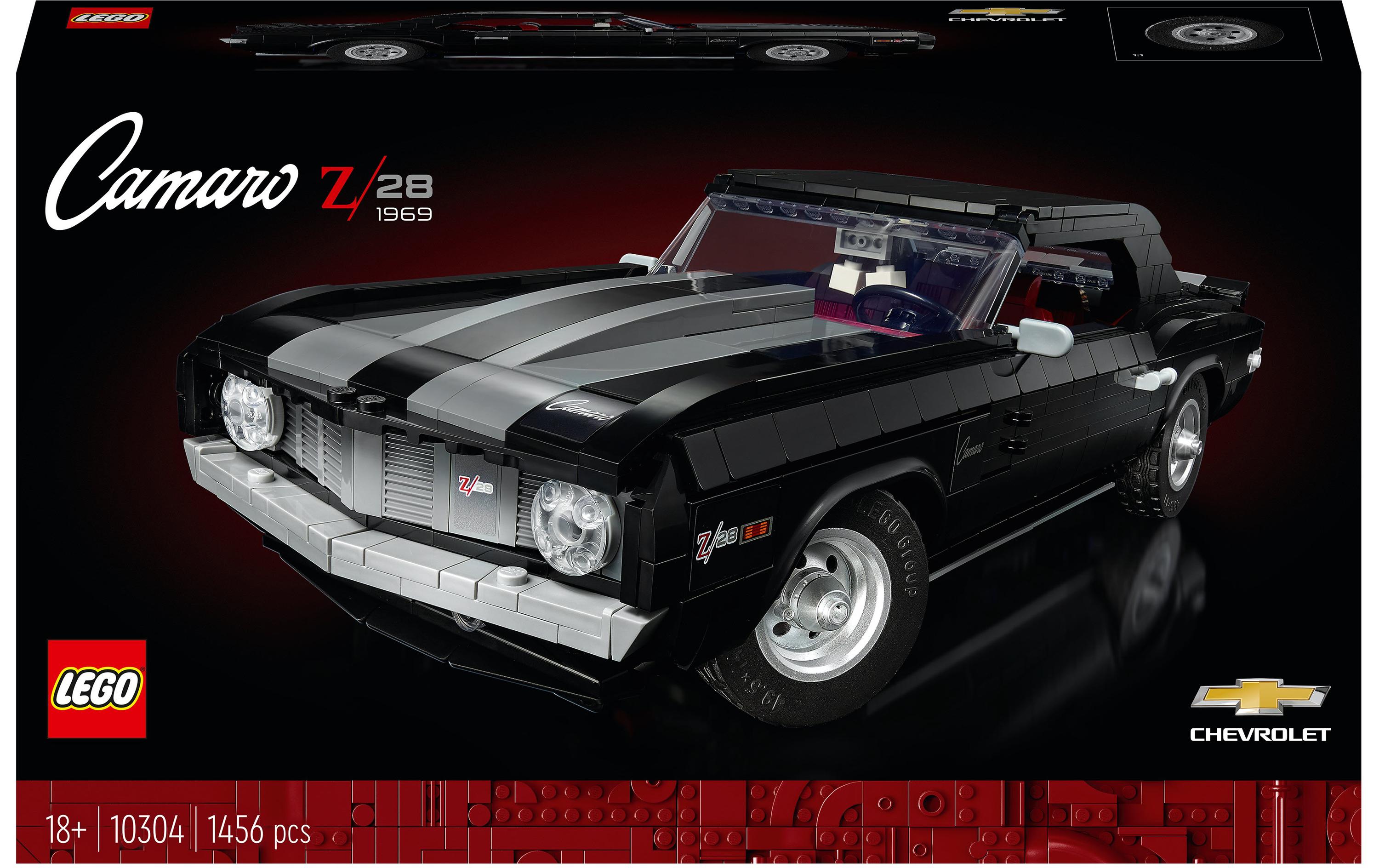 Icons Chevrolet Camaro Z28 10304<br>Anpassbares Modell für Erwachsene LEGO-Fans