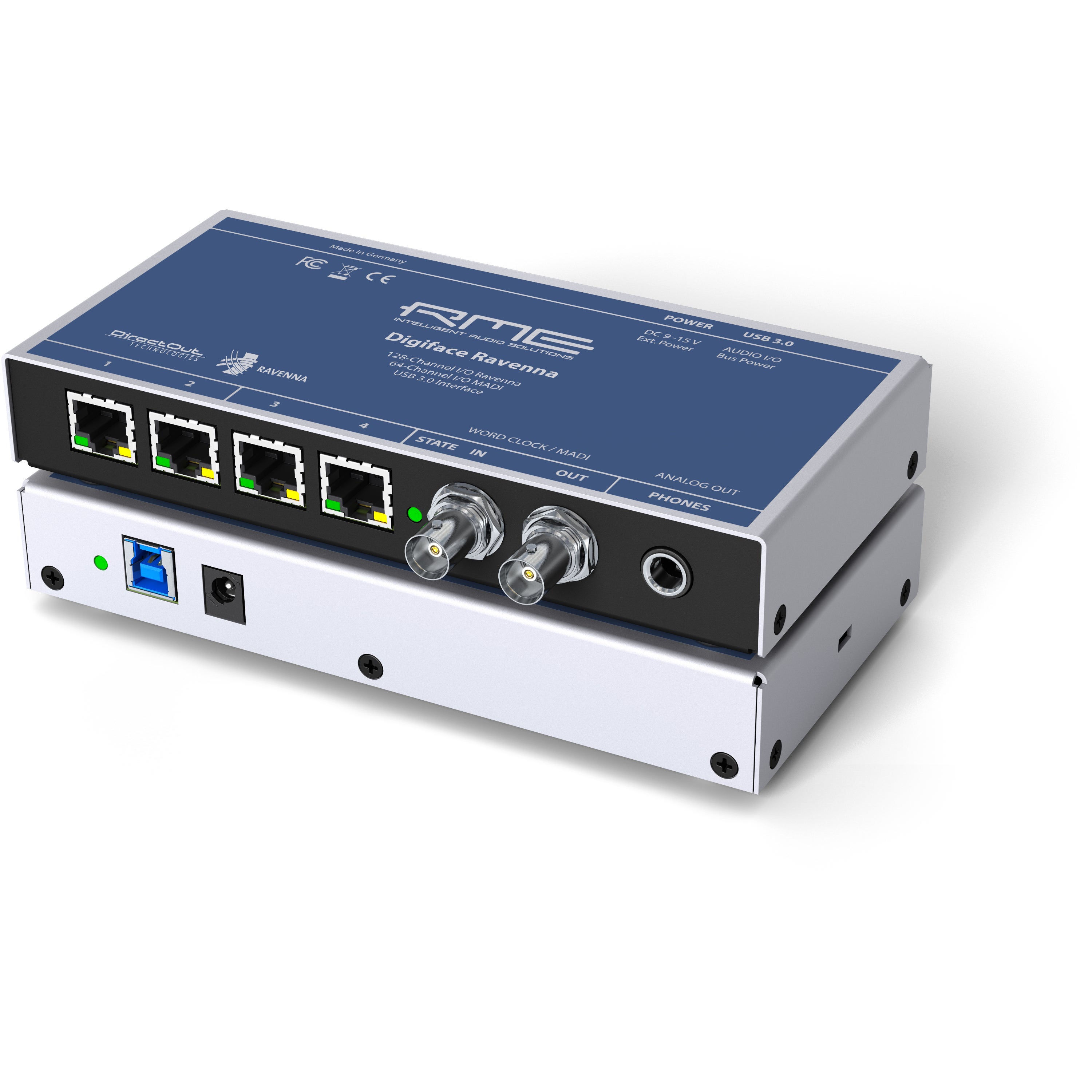 RME Digiface Ravenna USB 3.0 192 kHz Dante audio interface