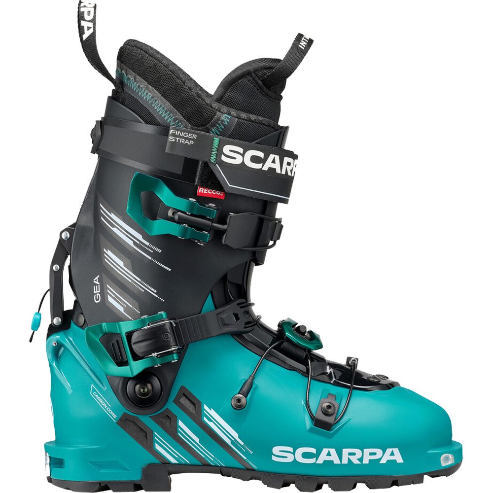 Scarpa Gea Touren Skischuhe Damen emerald black