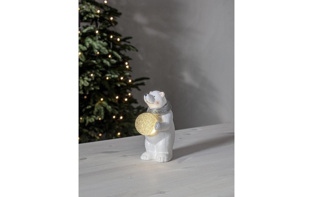 Parforce Traditional Hunting LED Dekofigur »Polare, 45066 cm, Weiss« Warmweiss