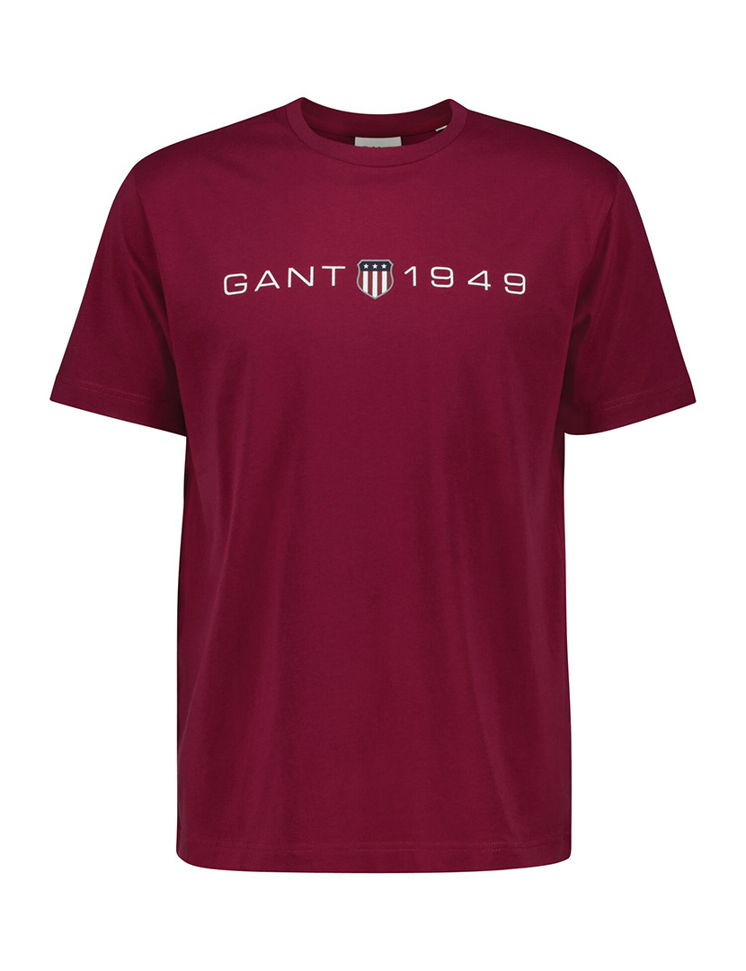 Printed Red Graphic T-Shirt