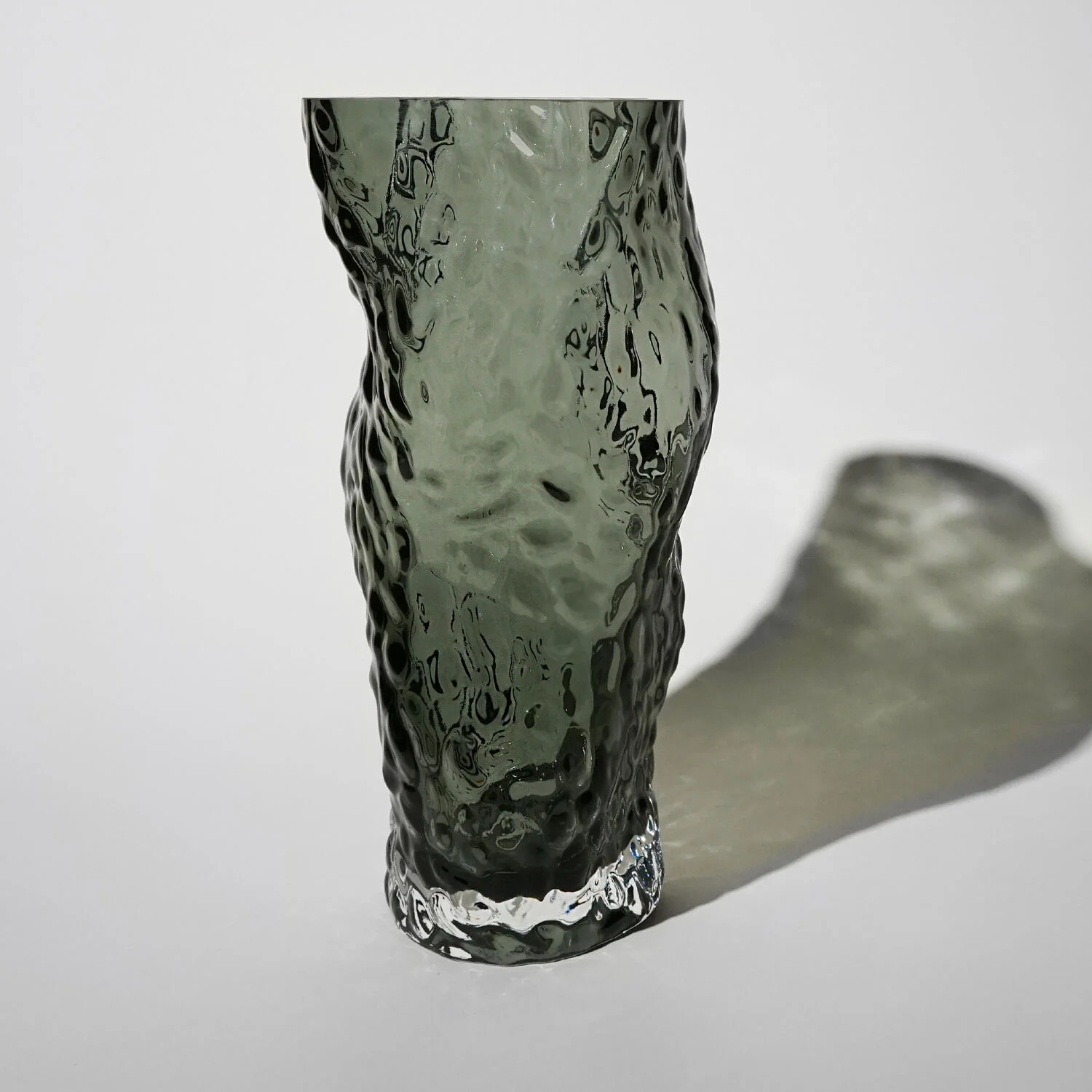 Hein Studio  Ostrea Rock Glass vase - Midnight Blue