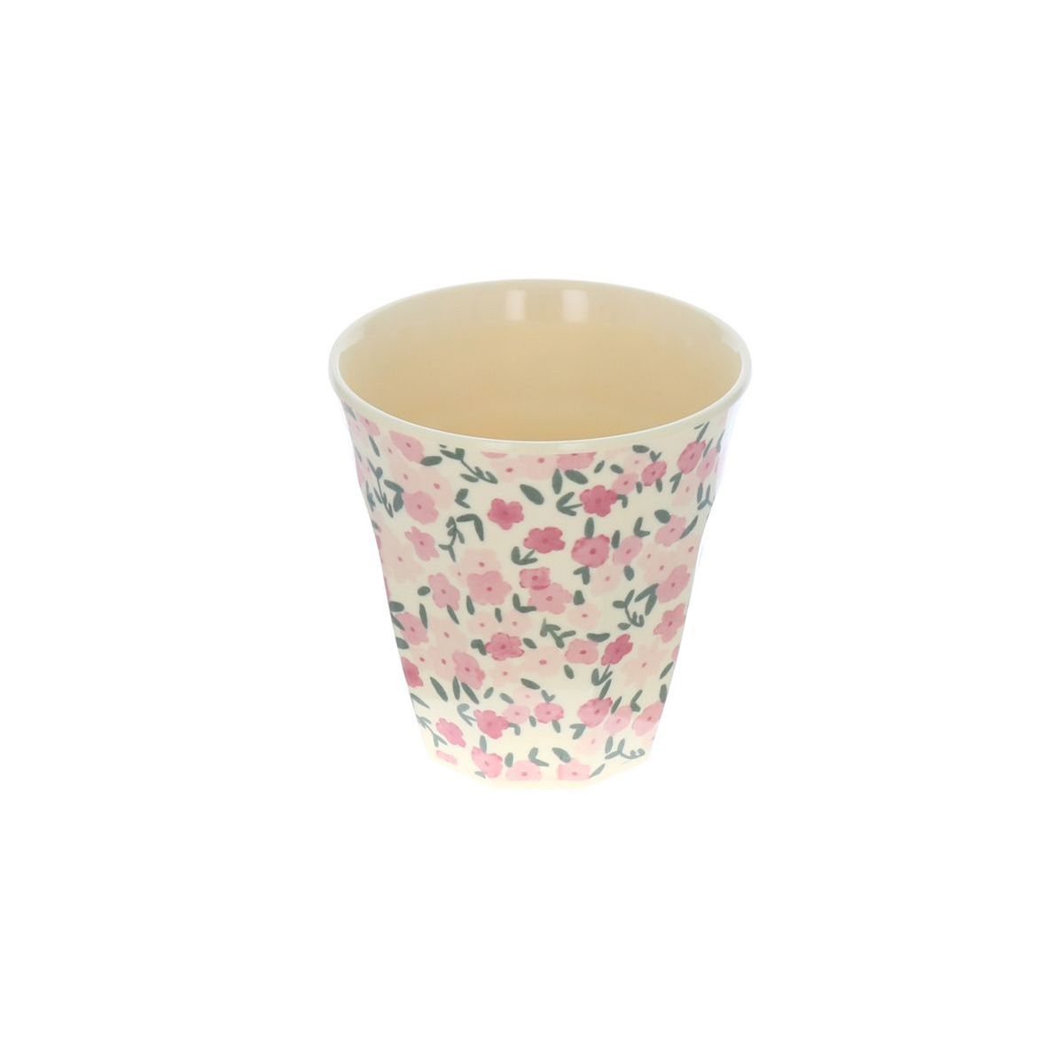 Petit verre mélamine myrtilles couleur rose Pause goûter