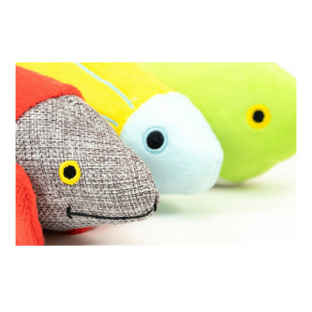 Jouet pour chien leed poisson polyester feuille de mousse polypropylène