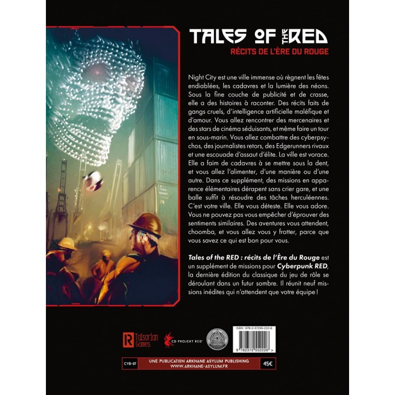 Cyberpunk Red : Tales of the red