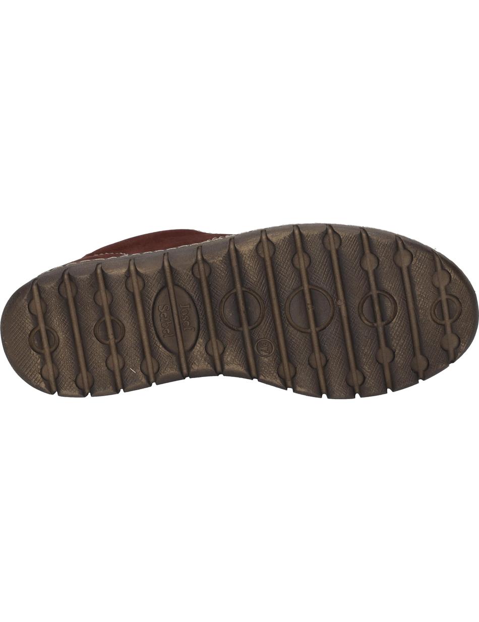 Halbschuh Steffi 62, bordo-kombi