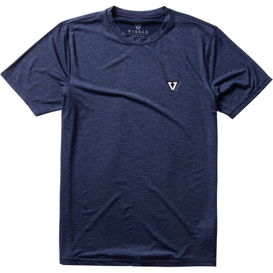 Vissla Twisted Eco SS Black Heather Men SU23