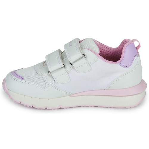Geox - J FASTICS GIRL - Blanc / Violet