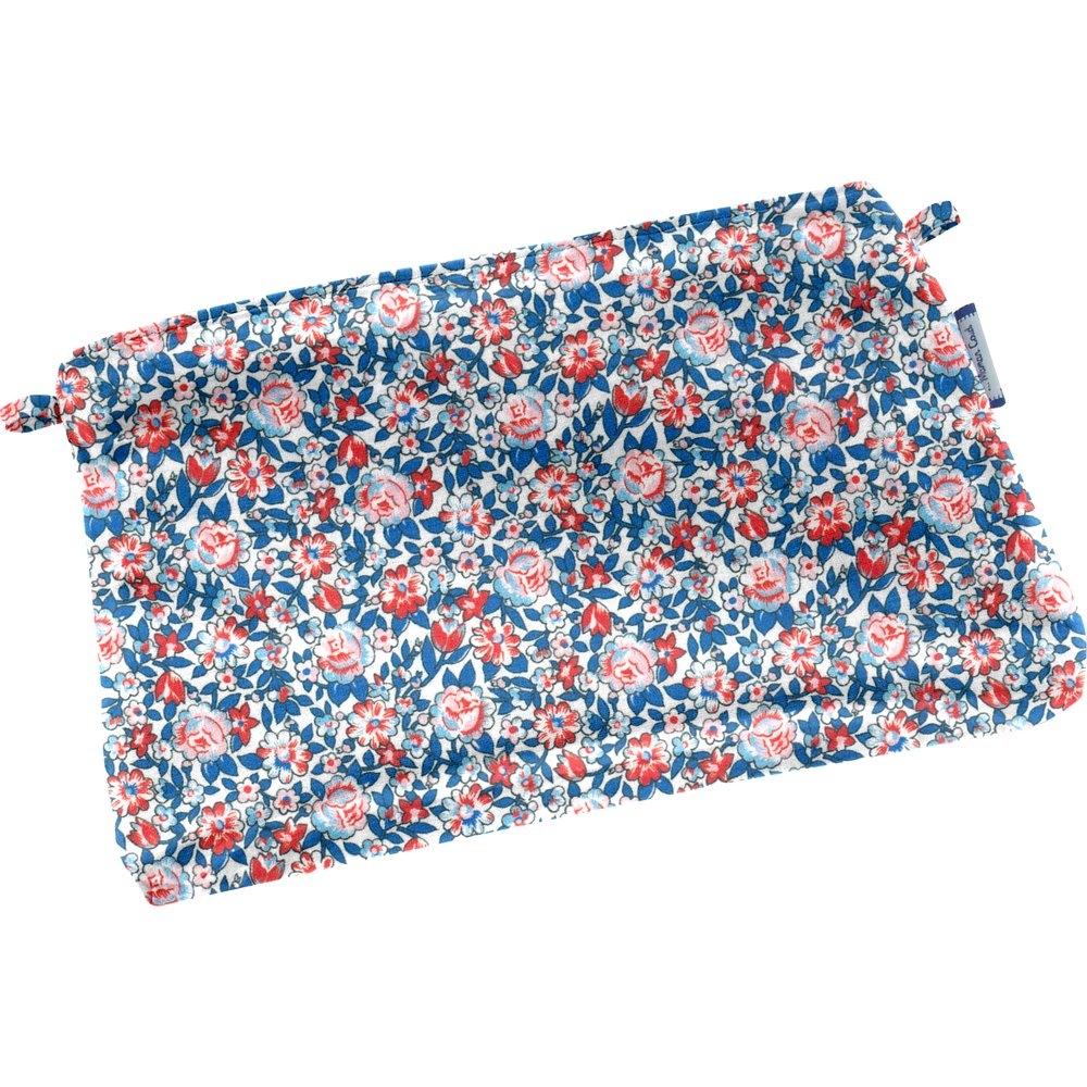 Mini Pochette Tissu London Fleuri