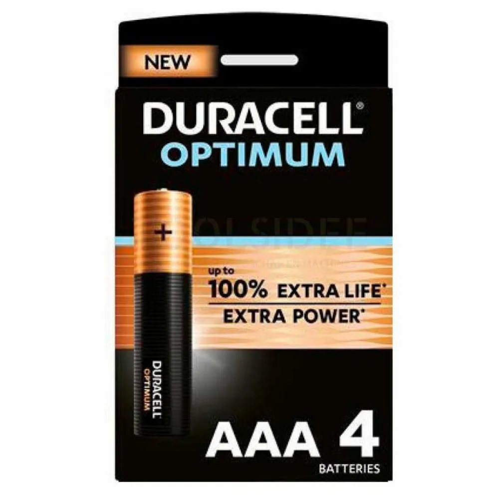 Duracell Optimun AA LR06 Alkalibatterie 4 einheiten