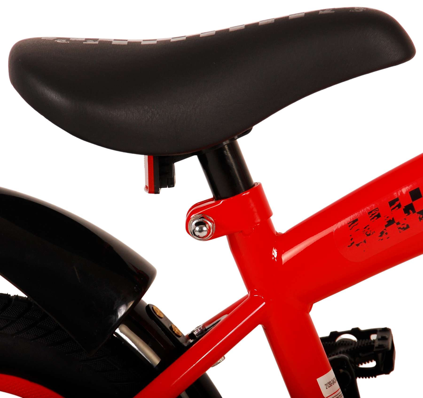 Kinderfahrrad Disney Cars für Jungen 12 Zoll Kinderrad in Rot