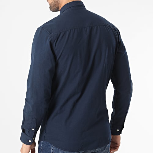 Chemise Manches Longues Oxford 12182486 Bleu Marine