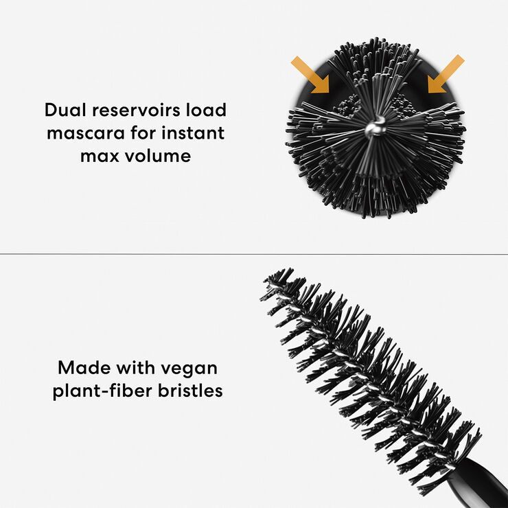 Bareminerals MAXIMIST Phyto-Fiber Volumizing Mascara Black 9. 0 ML