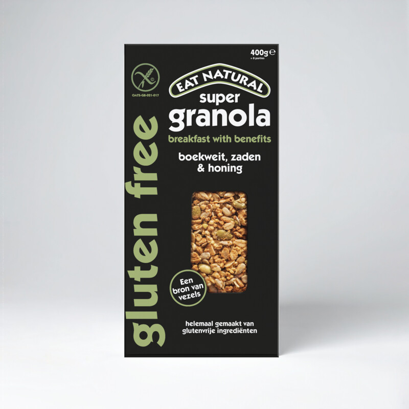 Eat Natural Super granola boekweit gluten free