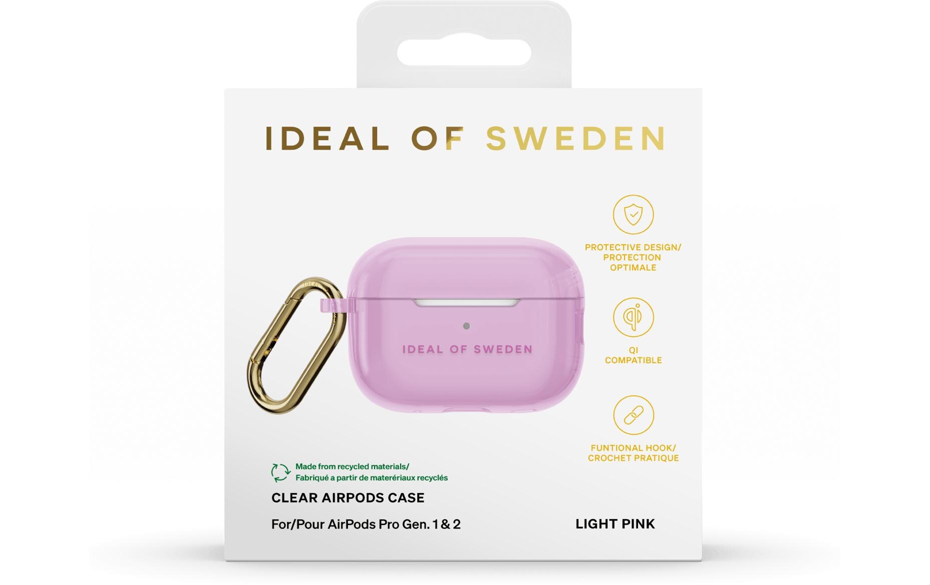Transportcase AirPods Pro Gen. 1 st/2nd Gen. Light PinkSchlanke und schützende Hülle für AirPods Pro 1 st/2nd Generation
