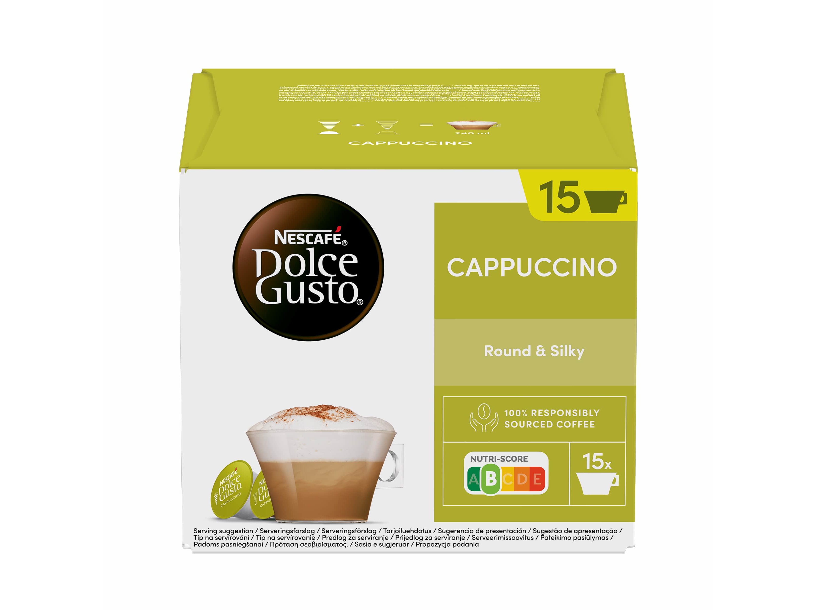 CÁPSULAS DOLCE GUSTO CAPPUCCINO 15UN