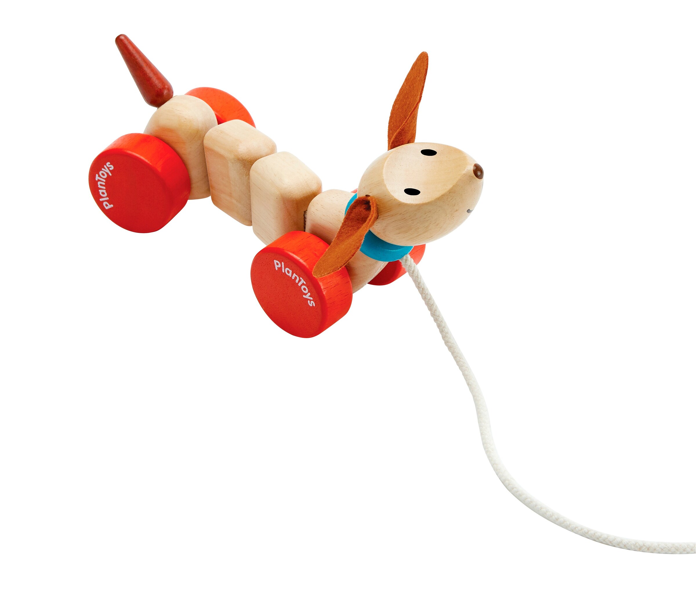 PlanToys Ziehtier Happy Puppy