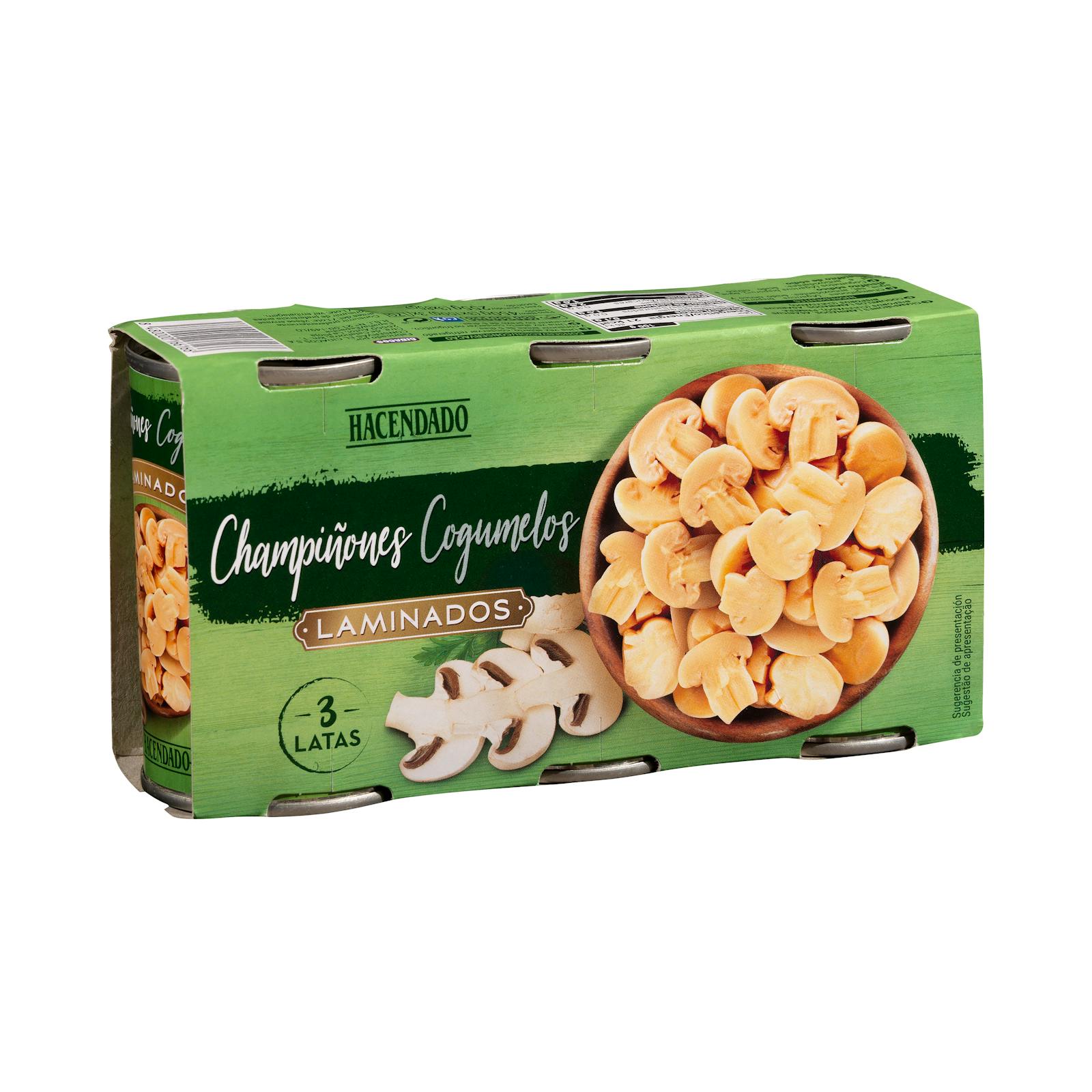 Champignons tranchés Hacendado