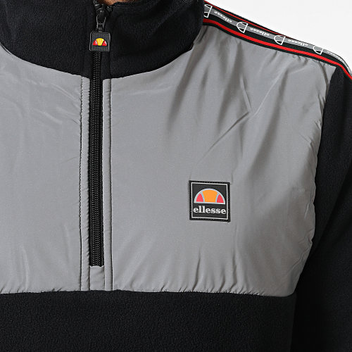 Veste Outdoor A Bandes Zabo SHP16200 Noir Gris Réfléchissant