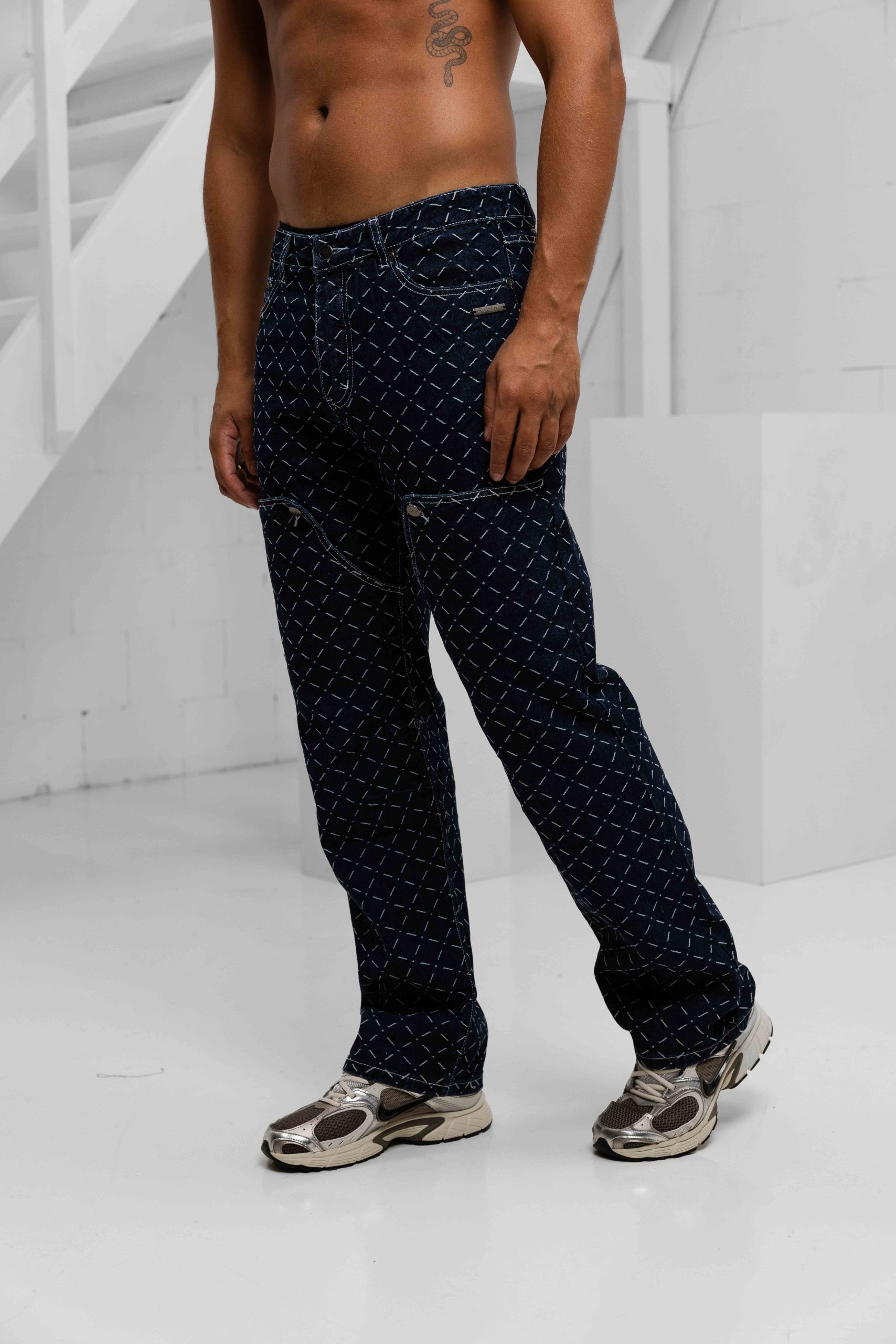 Project x Paris Jeans Heren Donkerblauw