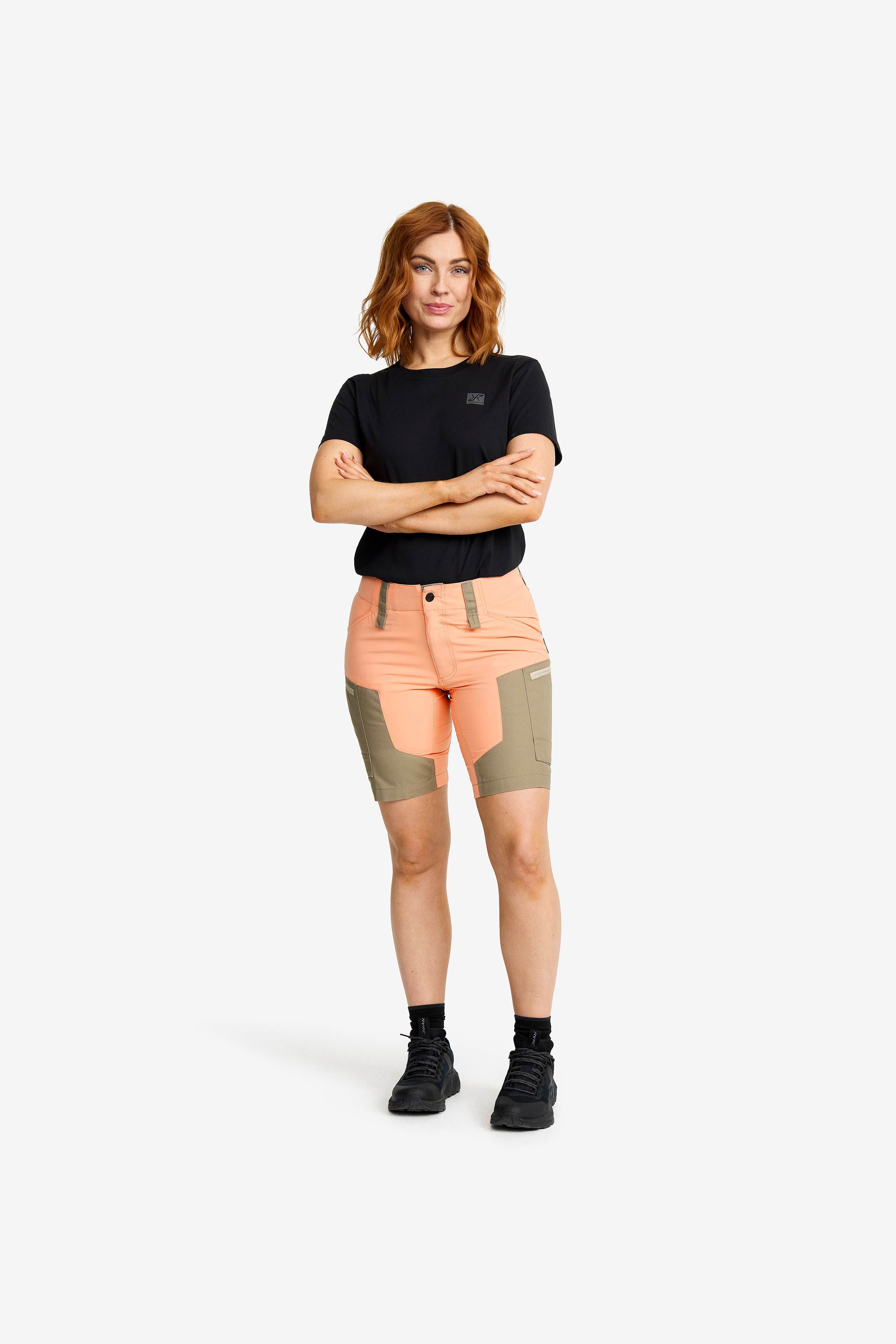 RVRC GP Shorts Dame Honey Pink/Brindle