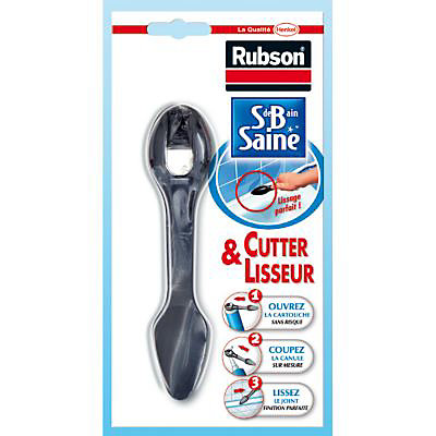 Cutter et lisseur de joint Rubson Salle de bain Saine