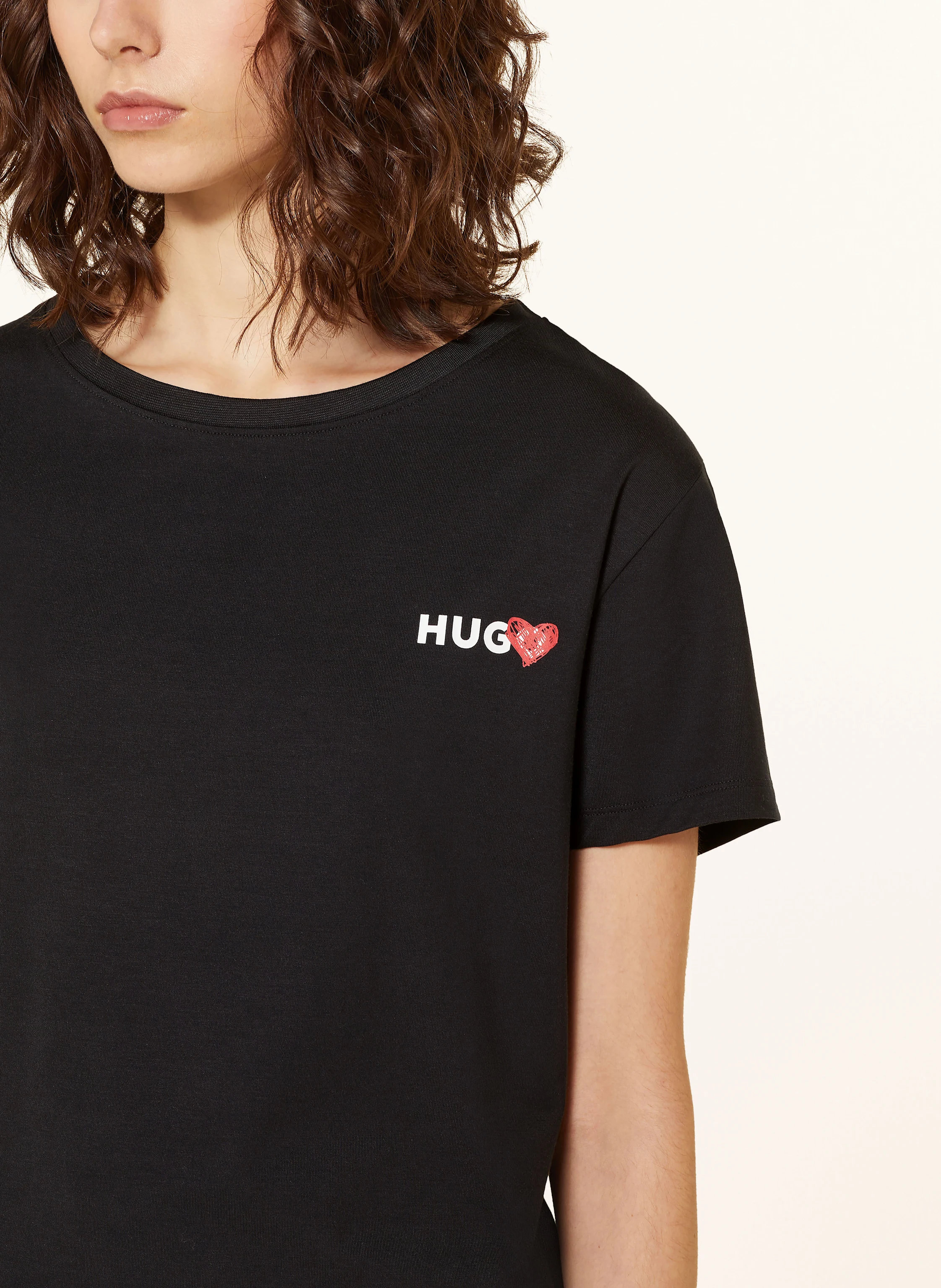 HUGO Schlafshirt NIKKA