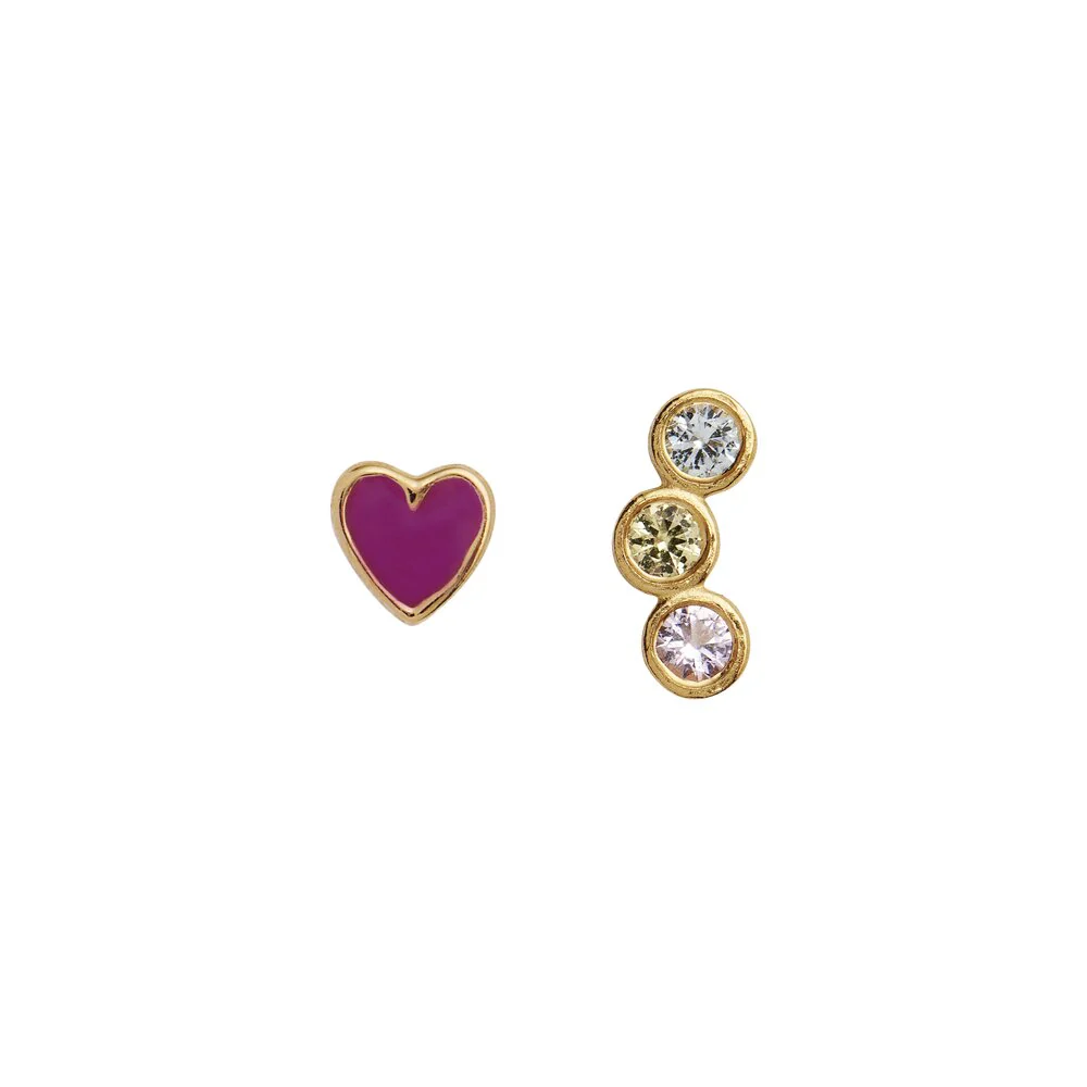 STINE A Jewelry  PlanBørnefonden candy Love Box - forgyldt